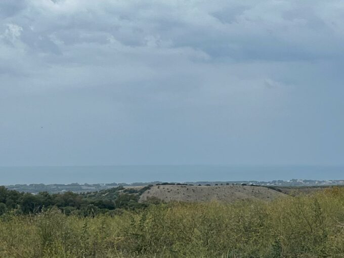 Giungano, terreno di 3.000 mq con progetto approvato vista mare