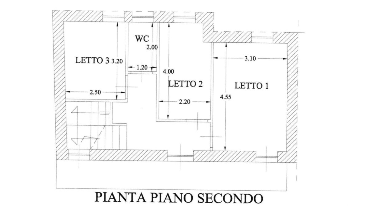 planimetria 2 piano